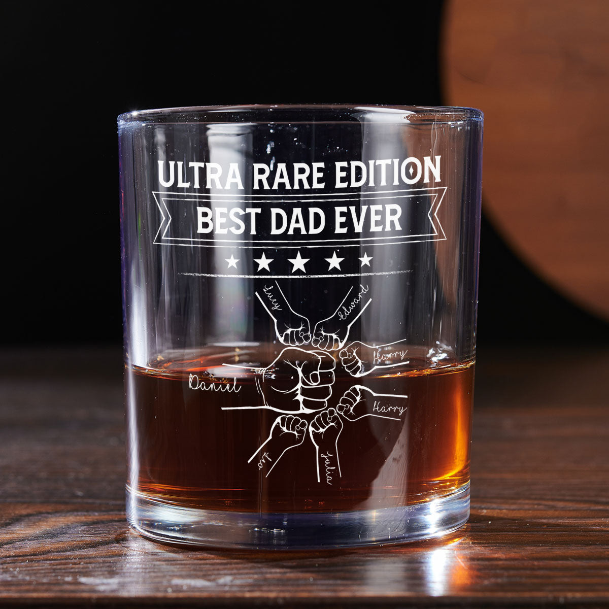 Ultra Rare Edition - Personalized Custom Whiskey Glass