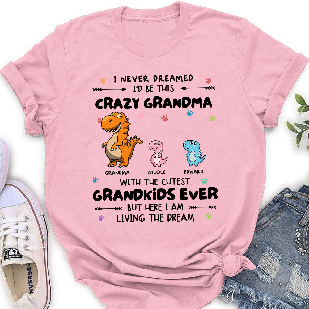 The Dream With My Grandkid - Personalized Custom Shirt