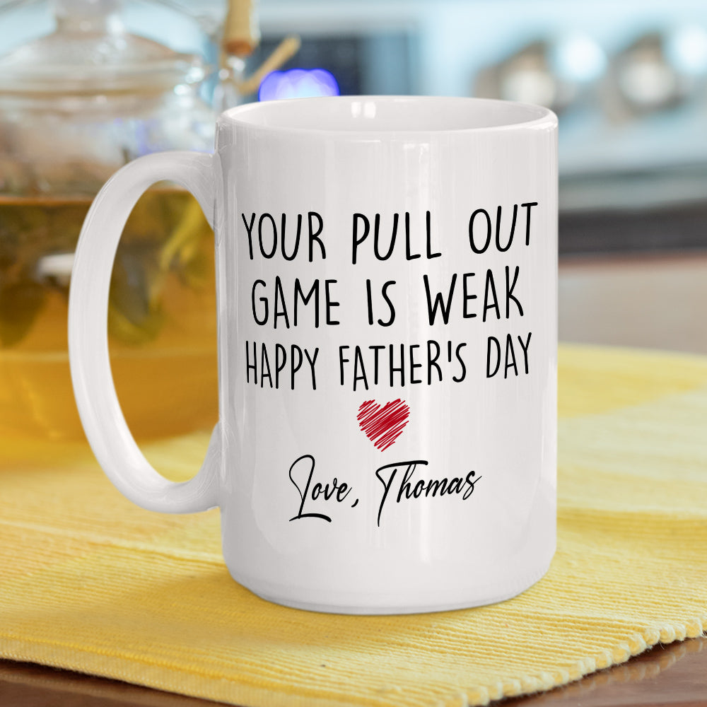 Your Pull Out Game - Personalized Custom Coffee Mug