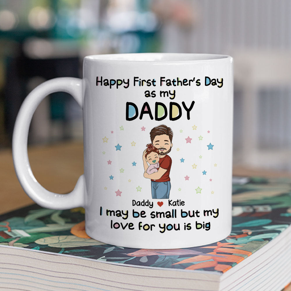 Daddy And Kid - Personalized Custom Coffee Mug