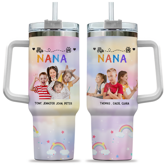 Nana Mama Mommy Grandma - Personalized Custom 40 Oz Tumbler