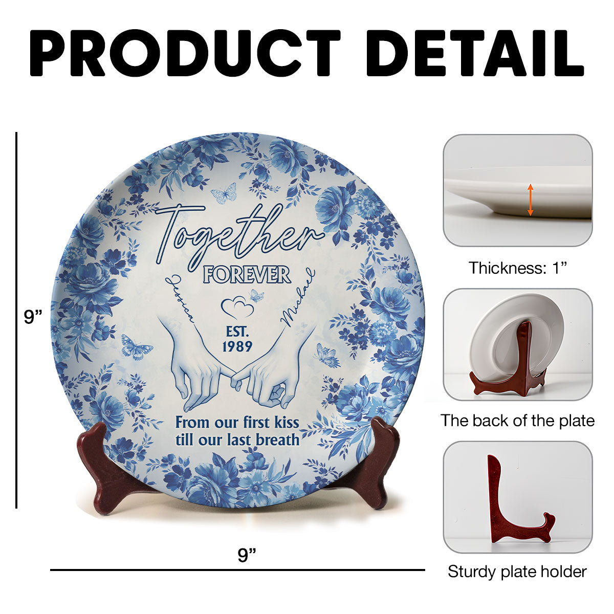 Forever With You - Personalized Custom Plate