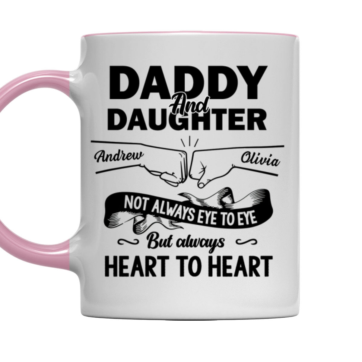 You Are The Best - Personalized Custom Accent Mug