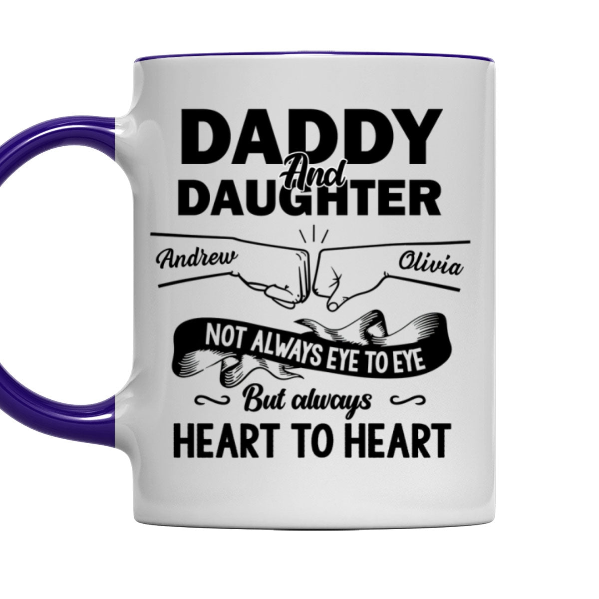 You Are The Best - Personalized Custom Accent Mug