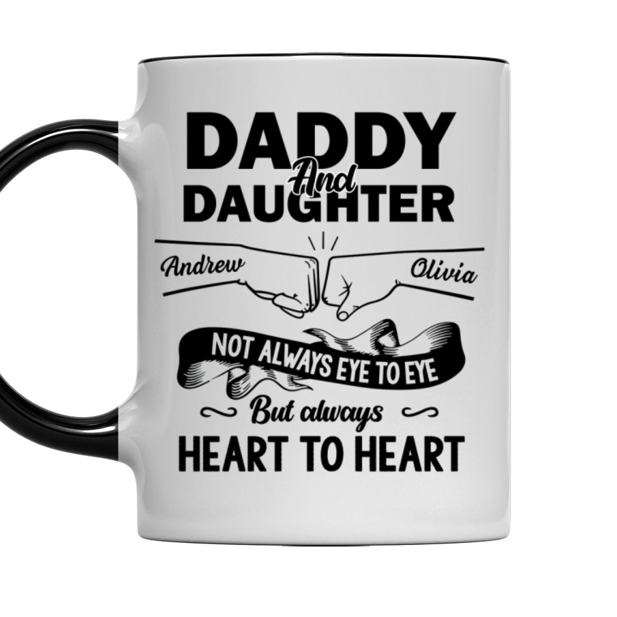 You Are The Best - Personalized Custom Accent Mug