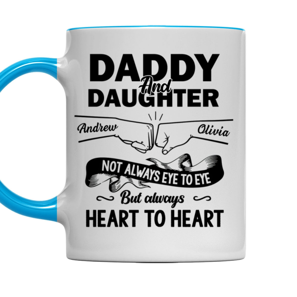 You Are The Best - Personalized Custom Accent Mug