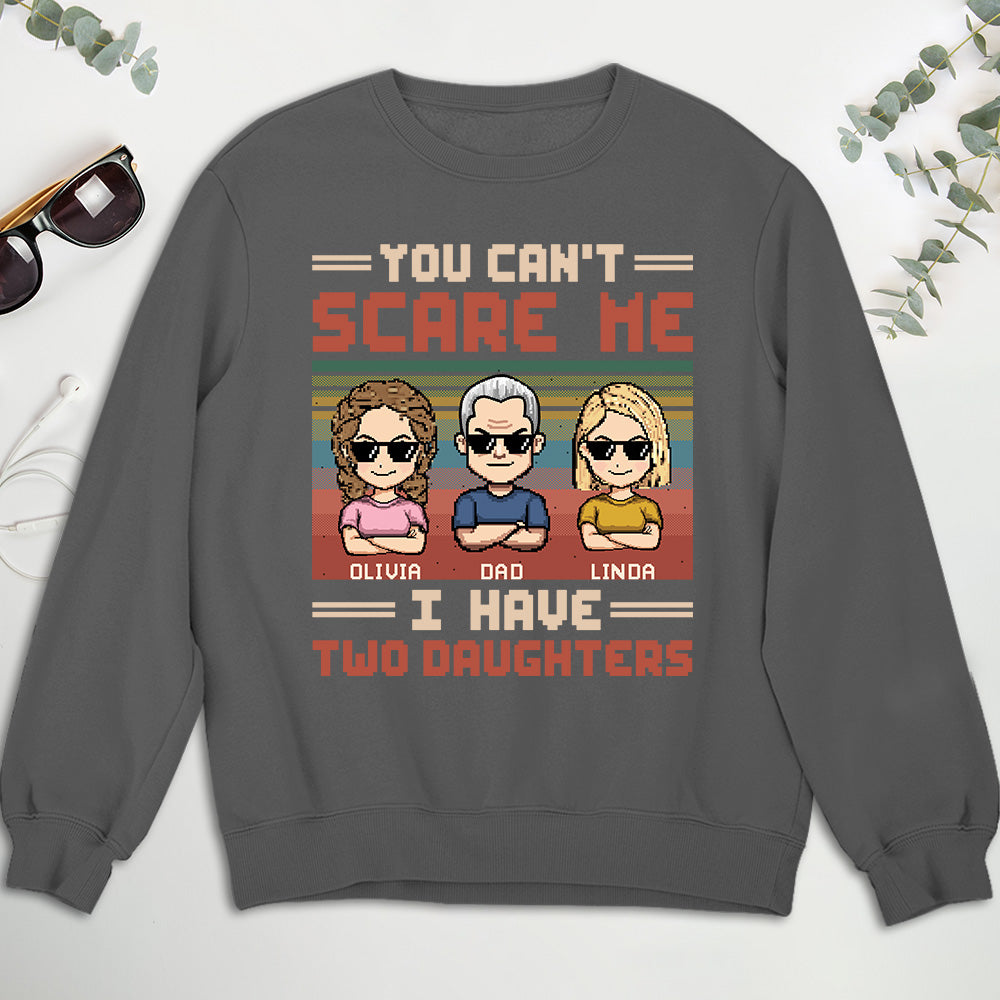 Dad Has A Crazy Daughter - Personalized Custom Shirt