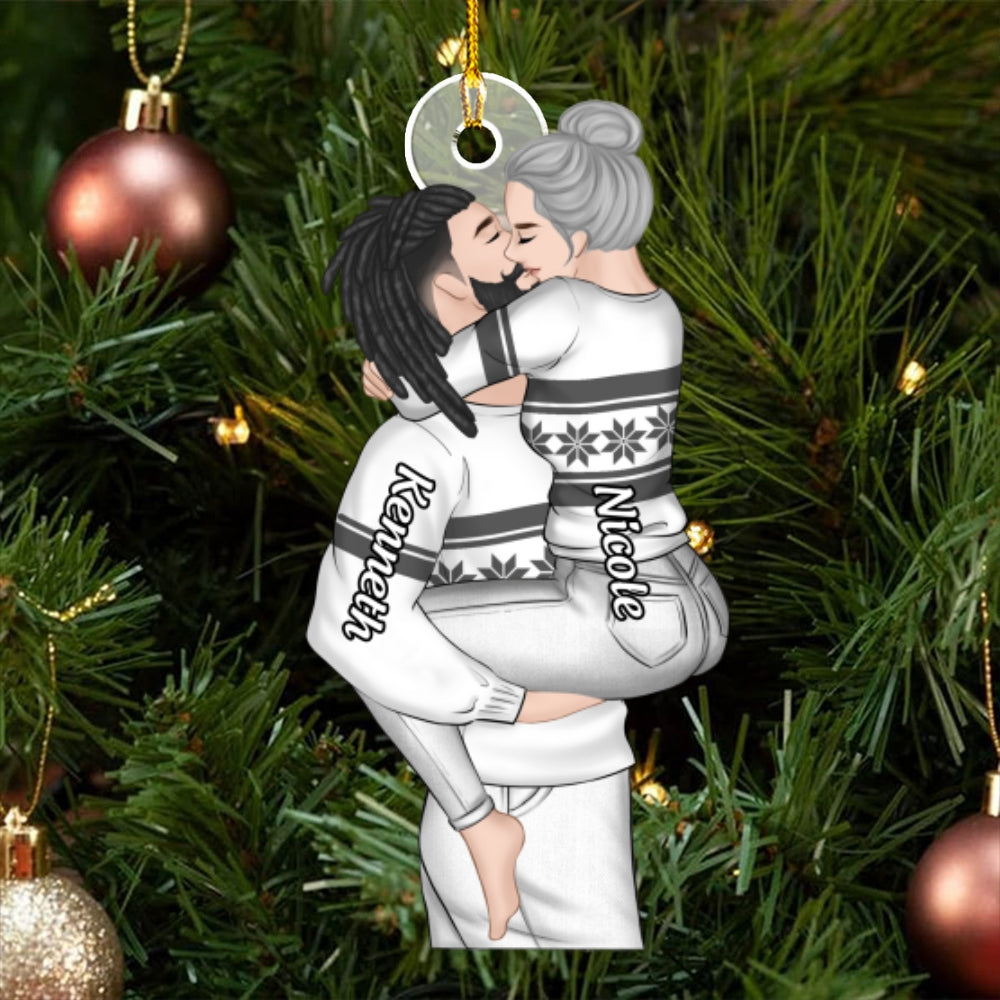 I Found My Missing Piece - Personalized Custom Acrylic Ornament