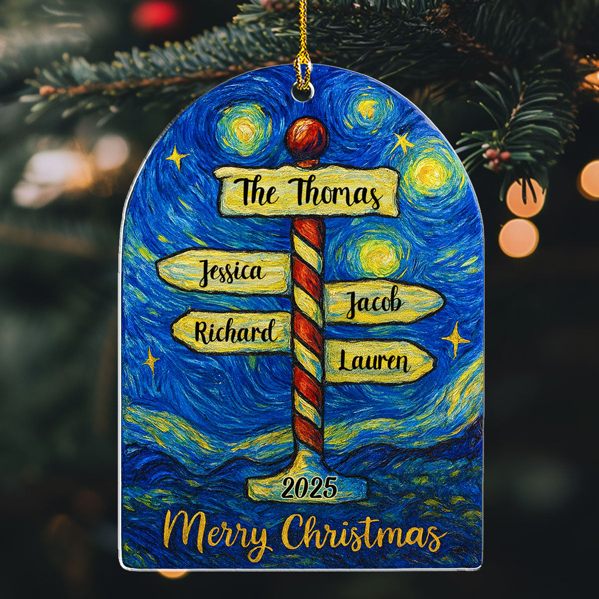 Forever Our Family - Personalized Custom Acrylic Ornament