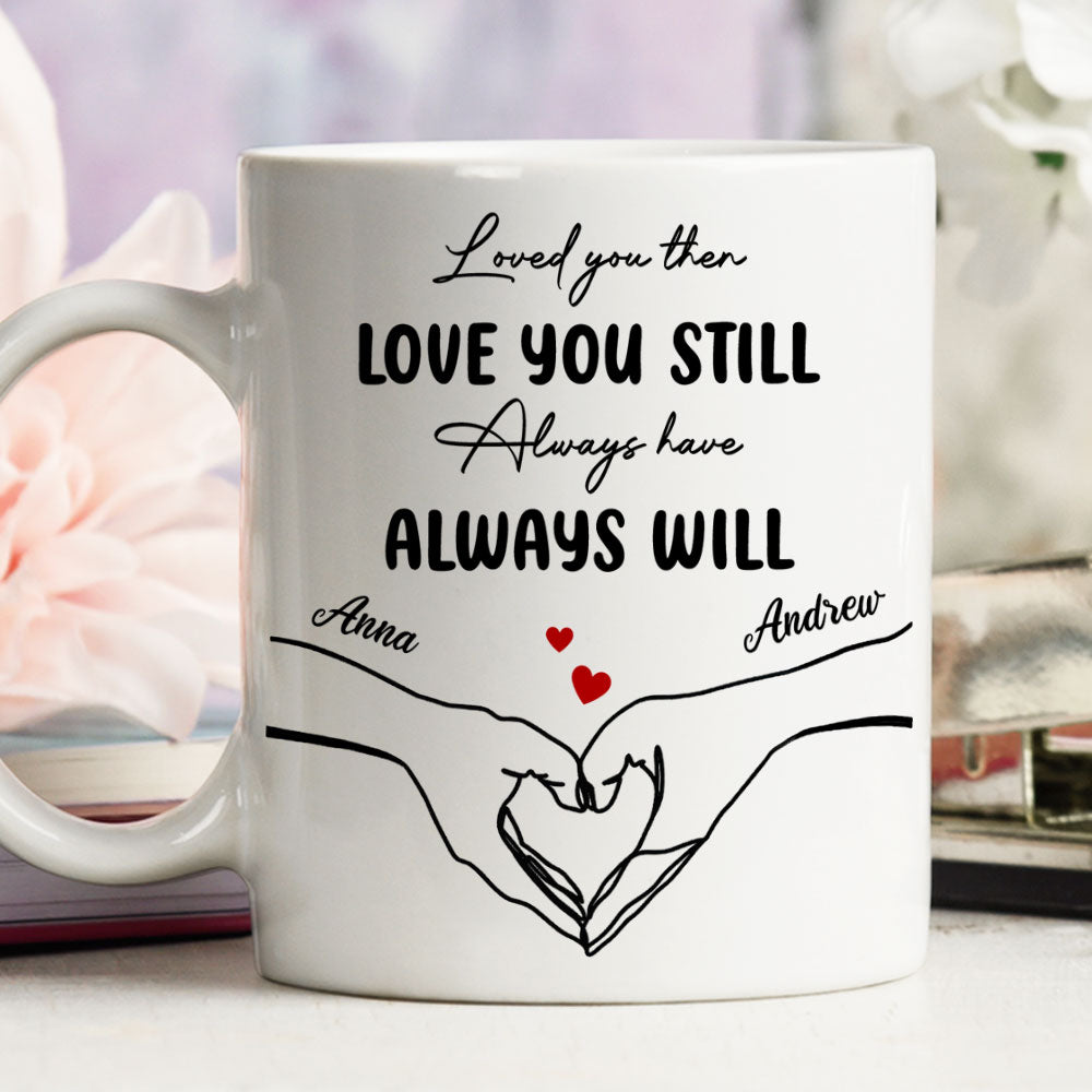 From Our First Kiss Till Our End- Personalized Custom Coffee Mug