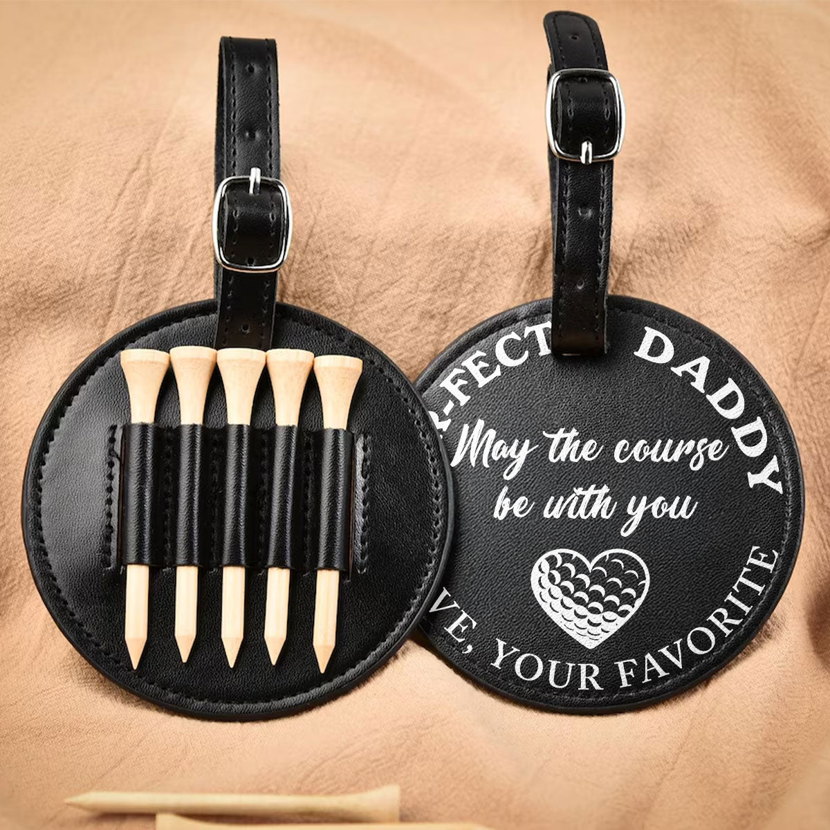 Par Fect Daddy - Personalized Custom Golf Tee Bag