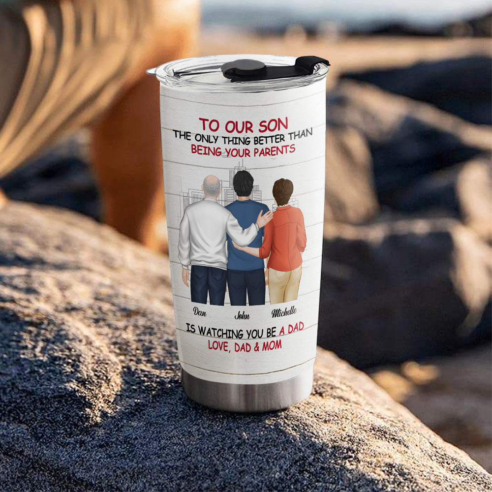 We Are Proud Of You - Personalized Custom Tumbler