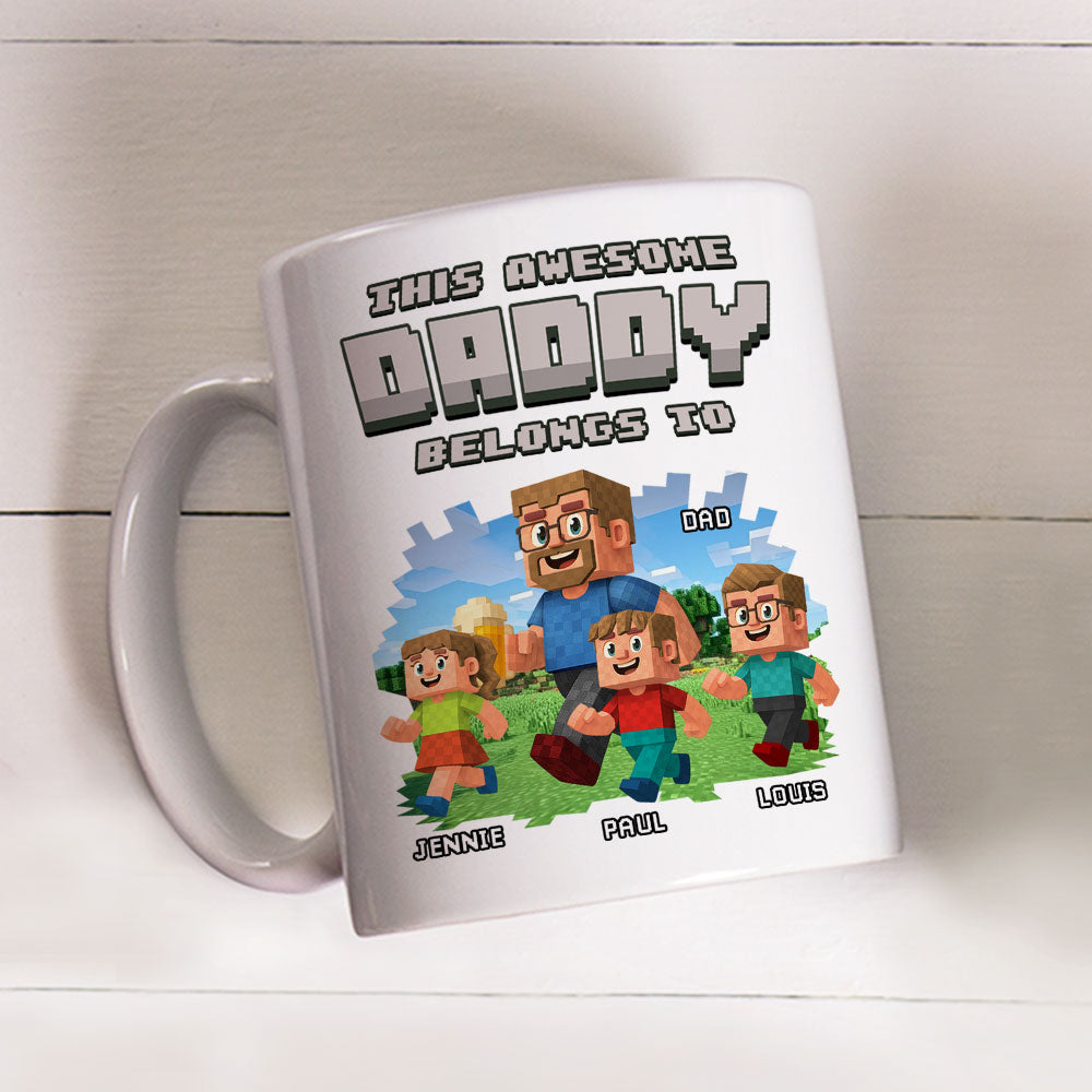 Crafted With Love - Personalized Custom Coffee Mug