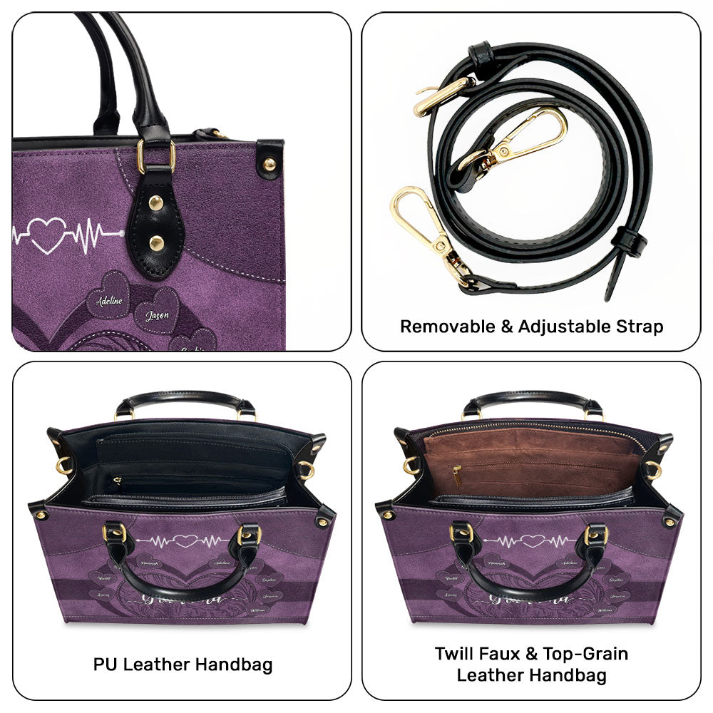 Little Sweethearts - Personalized Custom Leather Bag