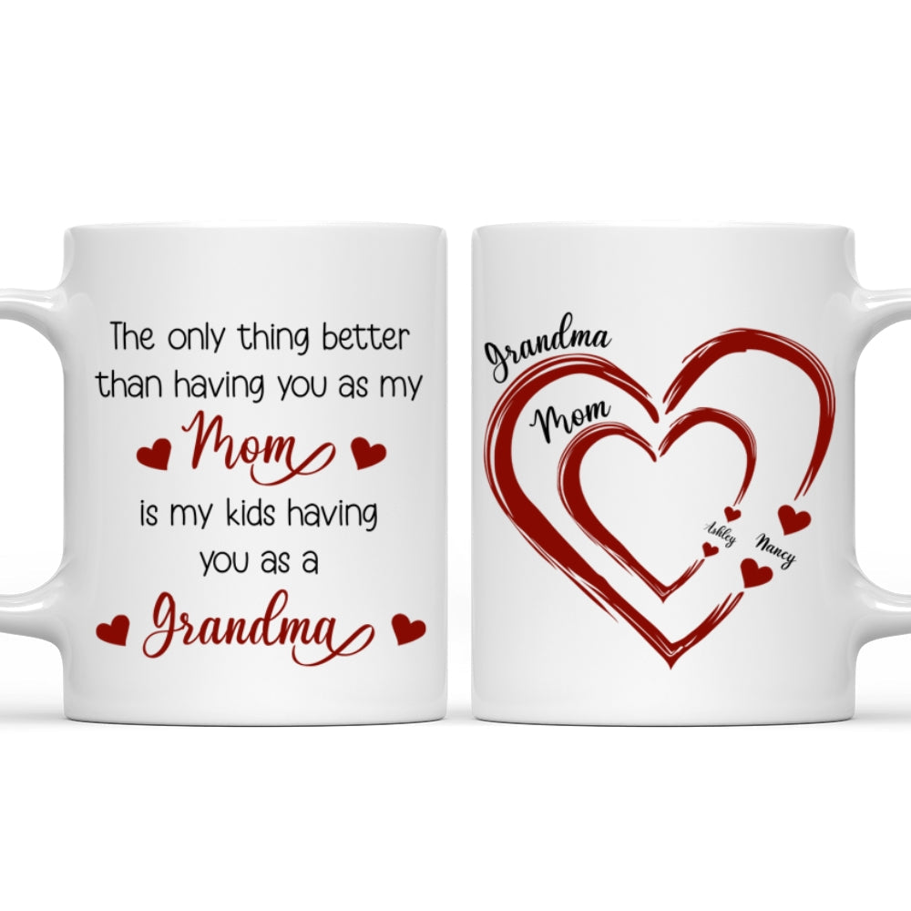 My Grandma - Personalized Custom Coffee Mug