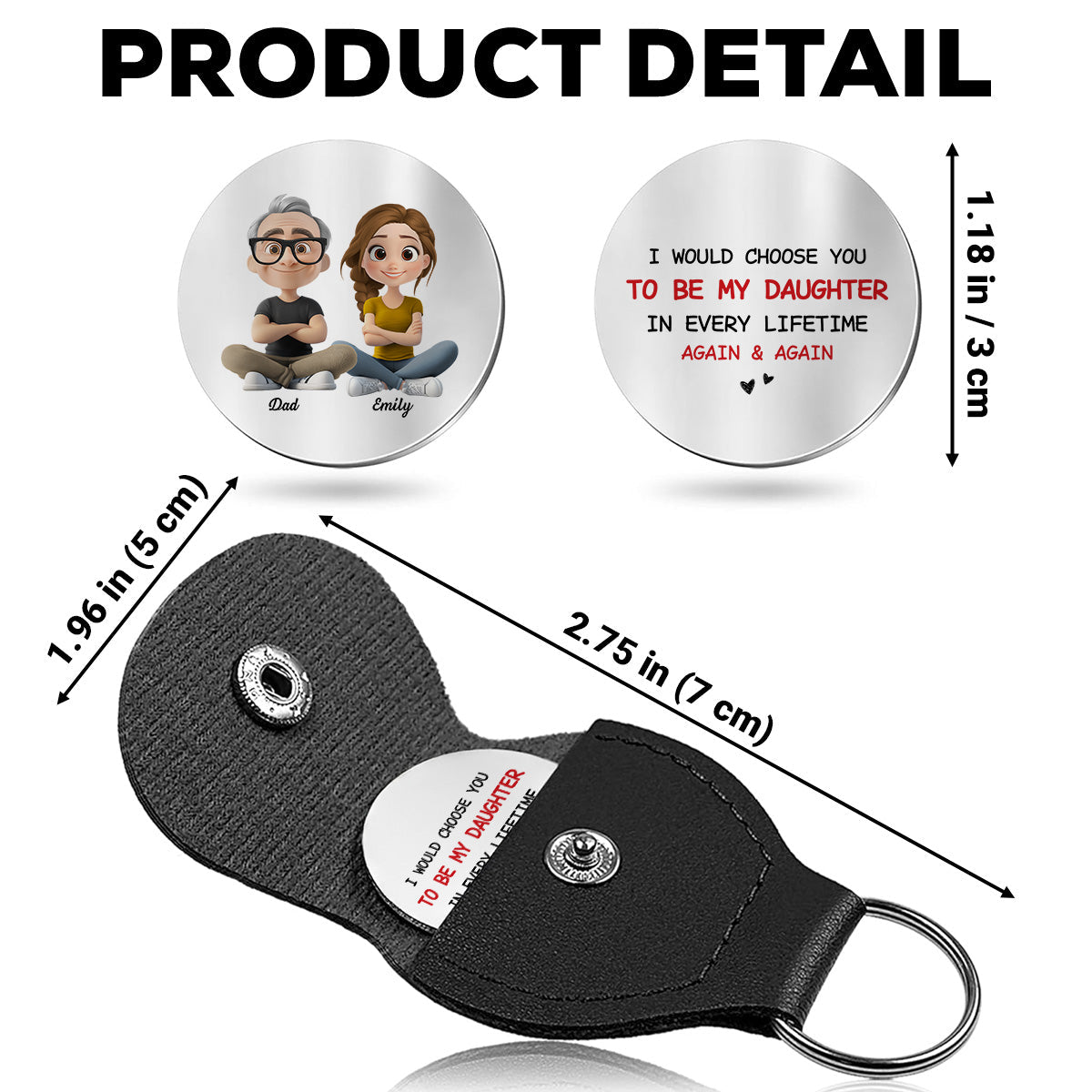 Always Choose You - Personalized Custom Pocket Hug