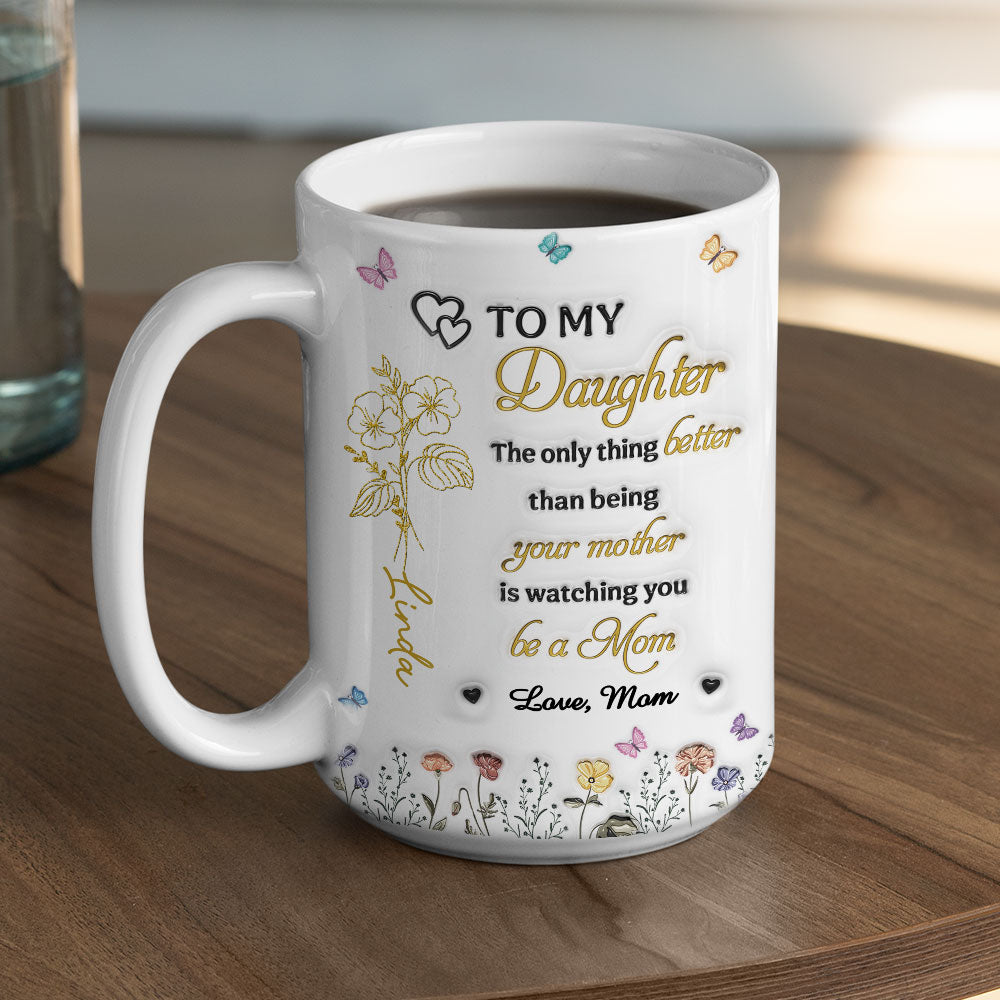 A Love Of Mom Like No Other - Personalized Custom 3D Inflated Effect Mug