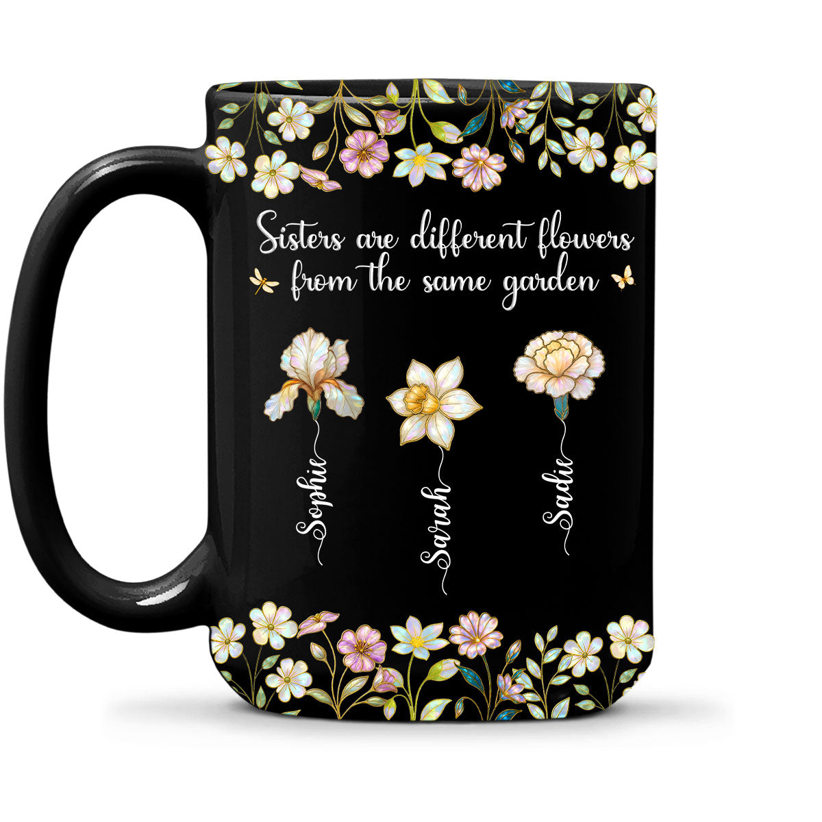 Joyful Sister Moments - Personalized Custom Coffee Mug