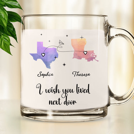 Good Friends And Good Drinks Make Life Better - Personalized Custom Glass Mug
