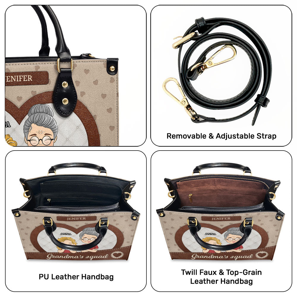 Granmy Squad - Personalized Custom Leather Bag