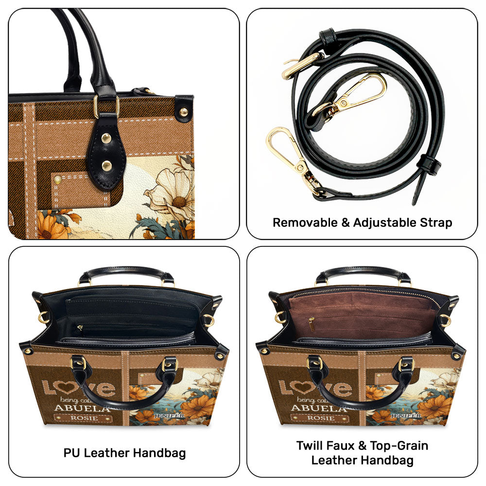 Love Being Called - Personalized Custom Leather Bag