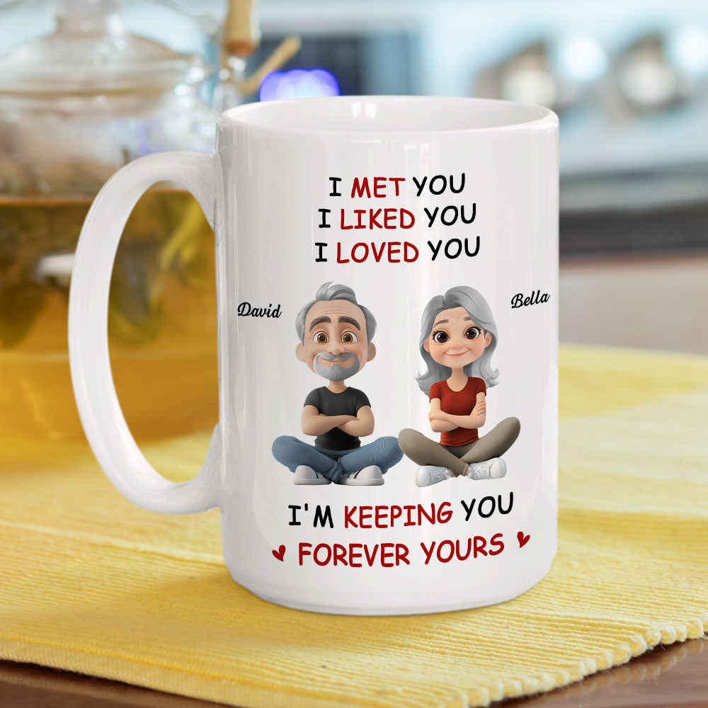Forever Yours - Personalized Custom Coffee Mug