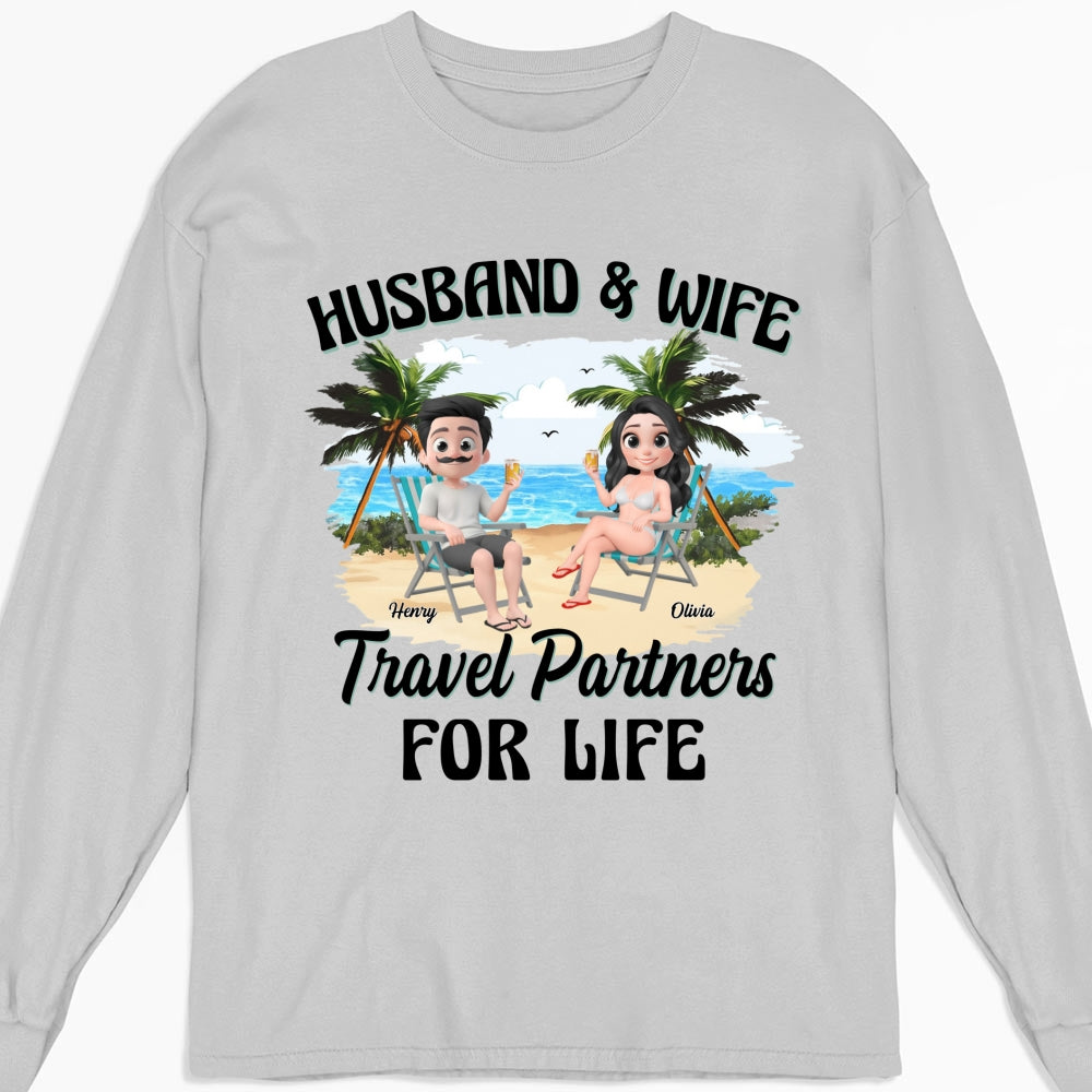 Travel Partners For Life - Personalized Custom Shirt