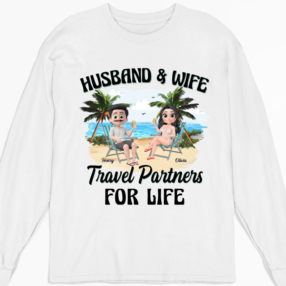Travel Partners For Life - Personalized Custom Shirt