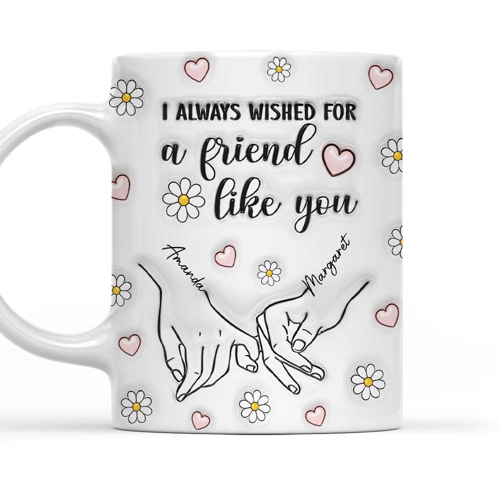 Wished For - Personalized Custom 3D Inflated Effect Mug