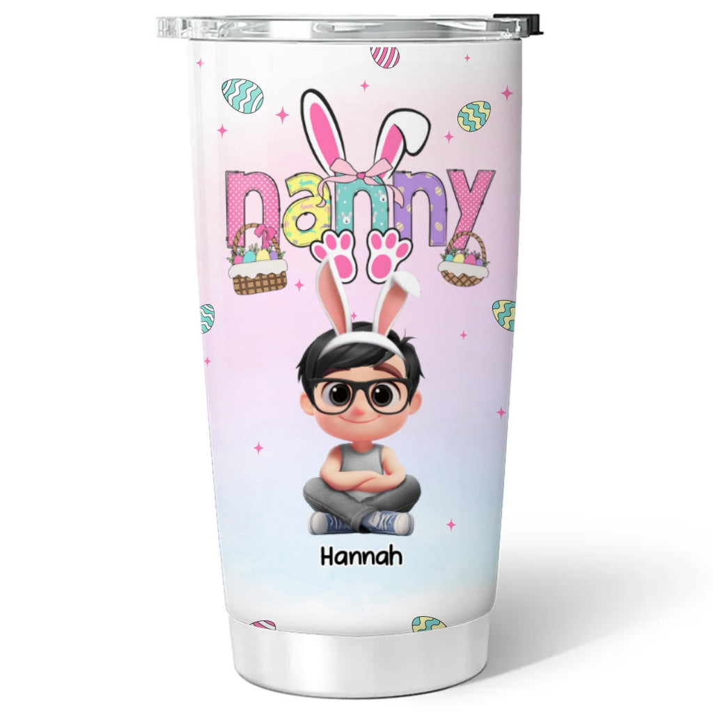 Grandma Love Is Timeless And Everlasting - Personalized Custom Tumbler