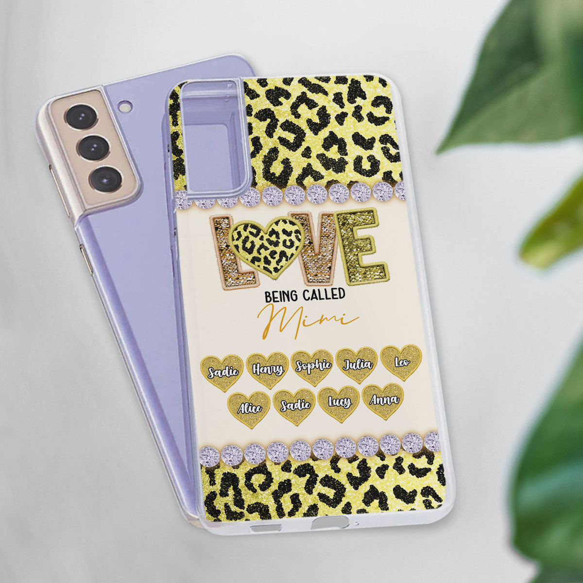 Love Being Called Grandma Version 2 -  Personalized Custom Phone Case
