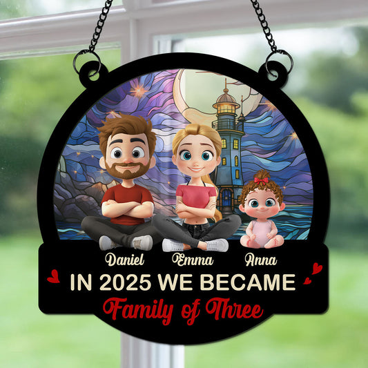 A New Chapter Begins 2025 - Personalized Custom Suncatcher