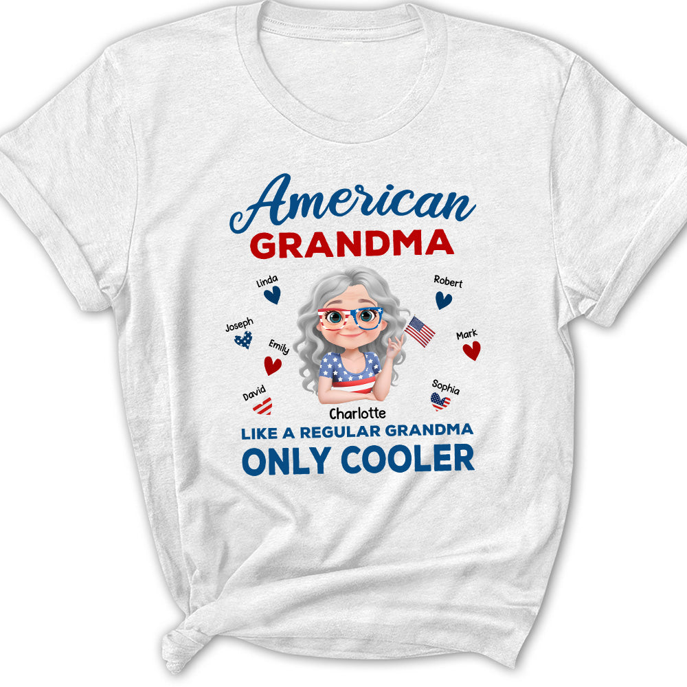 Cooler Grandma - Personalized Custom Shirt