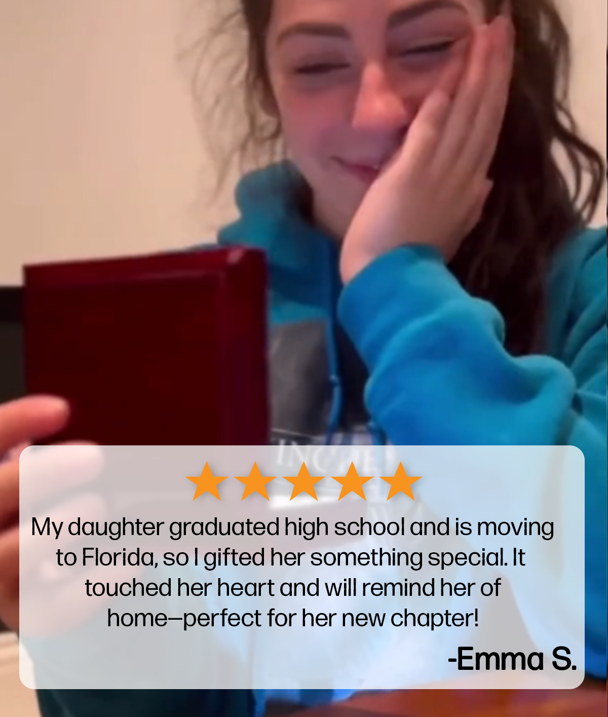 Remember Whose Daughter You Are - Personalized Custom Interlocking Heart Necklace