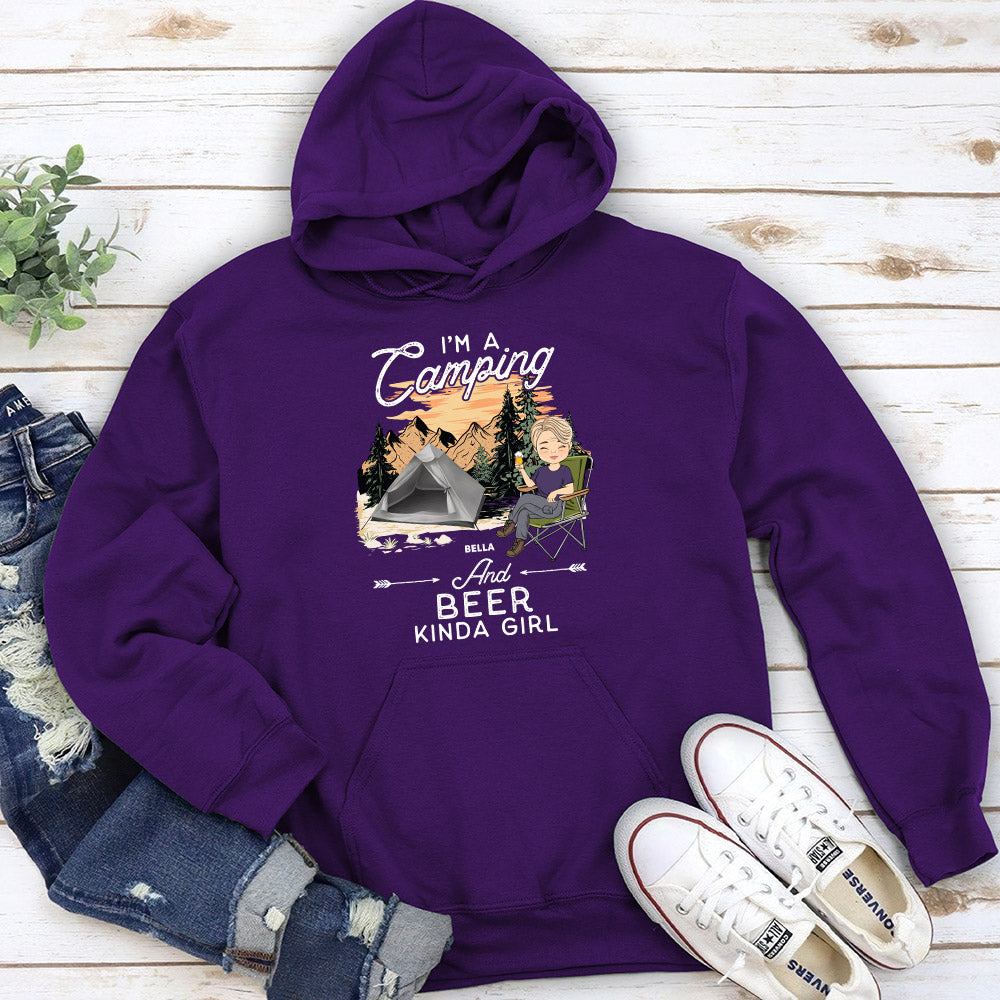 Kinda Girl - Personalized Custom Hoodie
