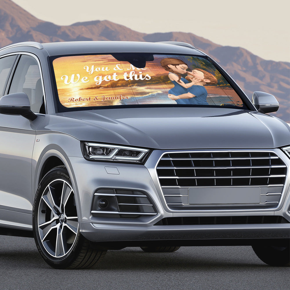 We Got This - Personalized Custom Car Sunshade