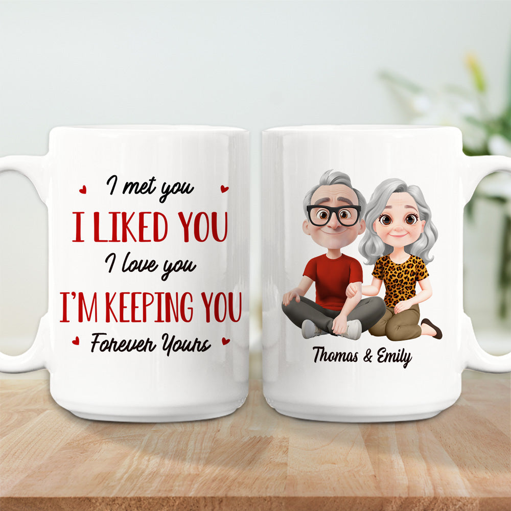 Give Me Your Forever - Personalized Custom Coffee Mug