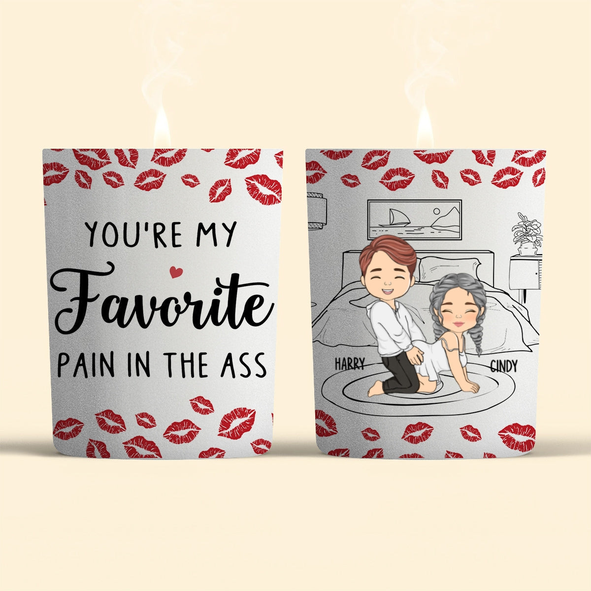 My Favourite Pain - Personalized Custom Candle