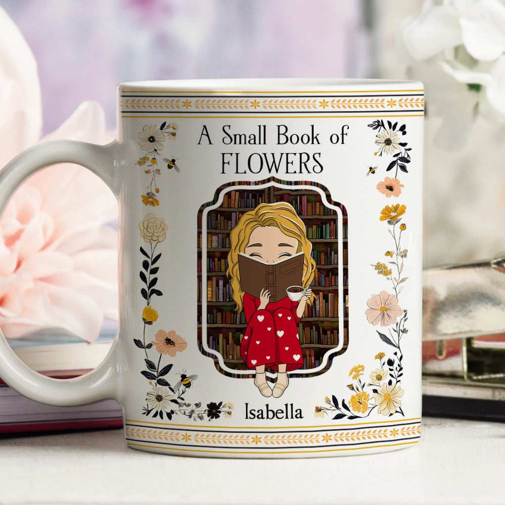 A Petite Collection Of Blossoms - Personalized Custom Coffee Mug