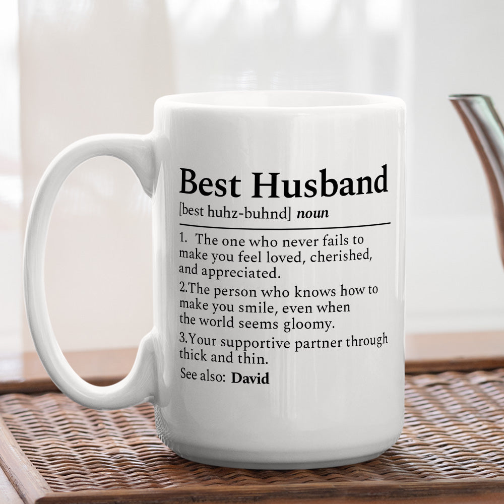 My Best Husband - Personalized Custom Coffee Mug
