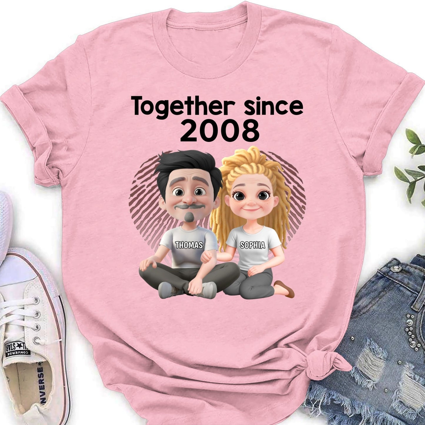 Together Since - Personalized Custom Shirt