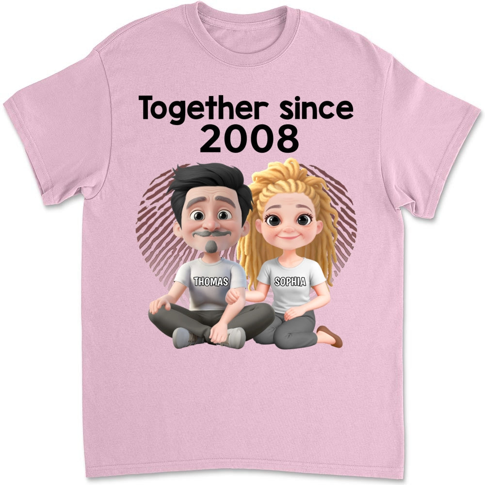 Together Since - Personalized Custom Shirt