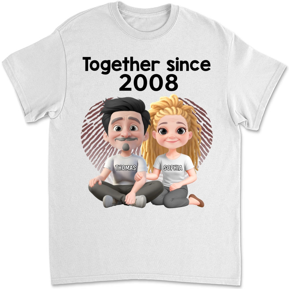 Together Since - Personalized Custom Shirt