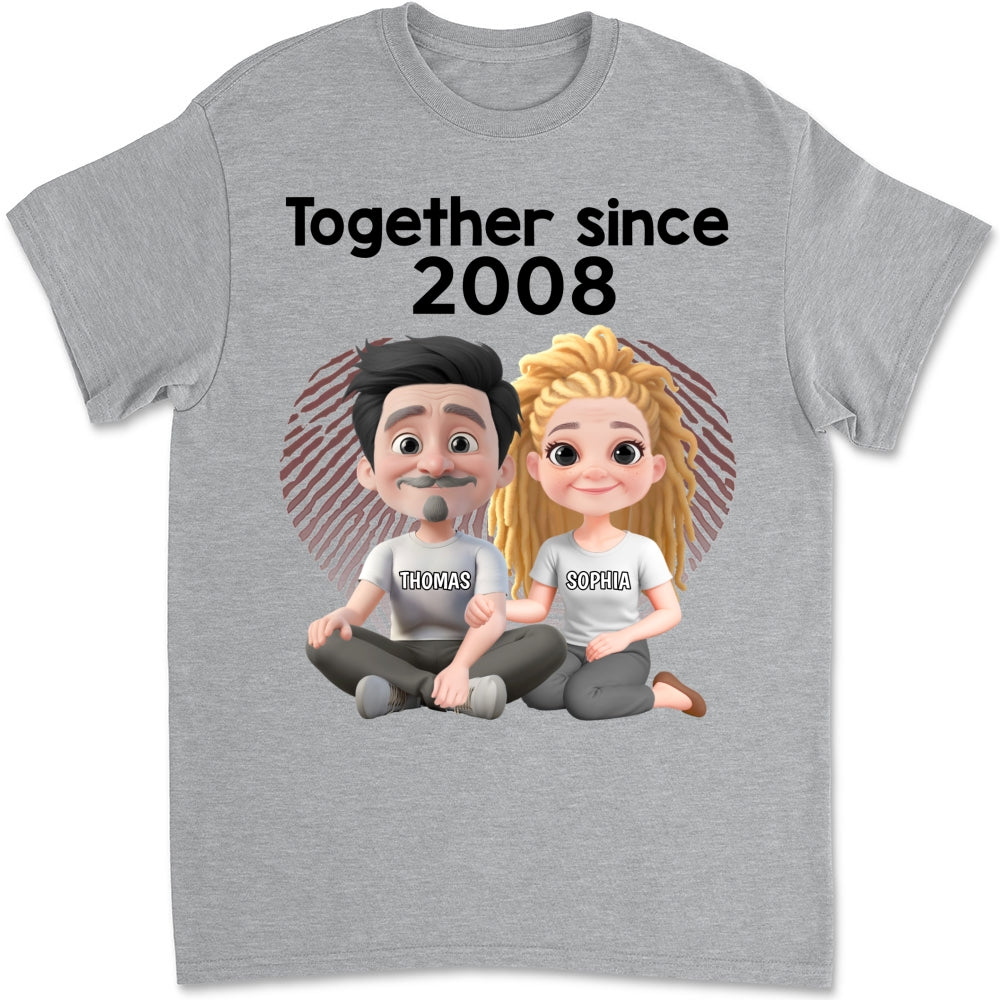 Together Since - Personalized Custom Shirt