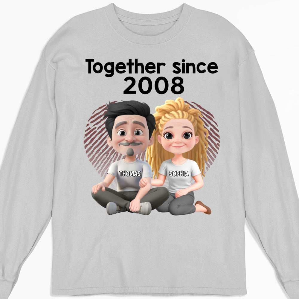 Together Since - Personalized Custom Shirt