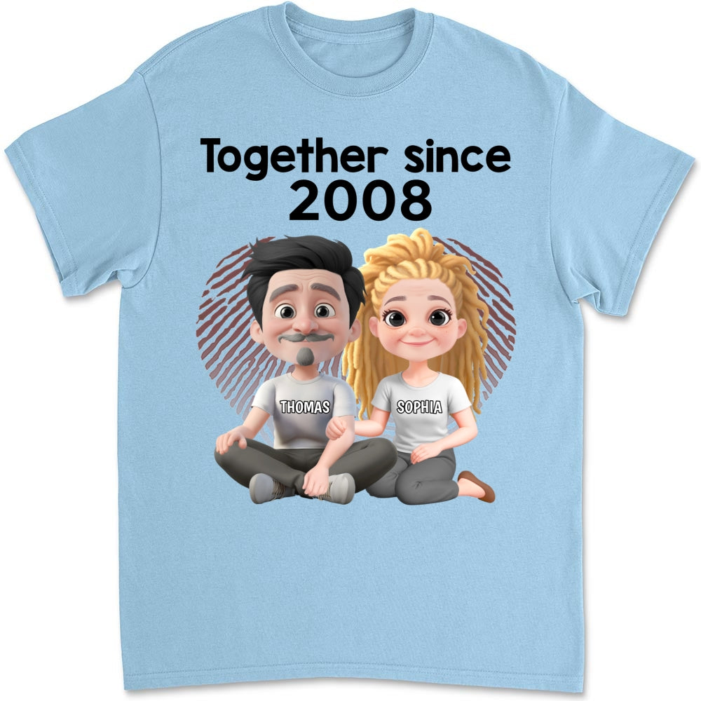 Together Since - Personalized Custom Shirt