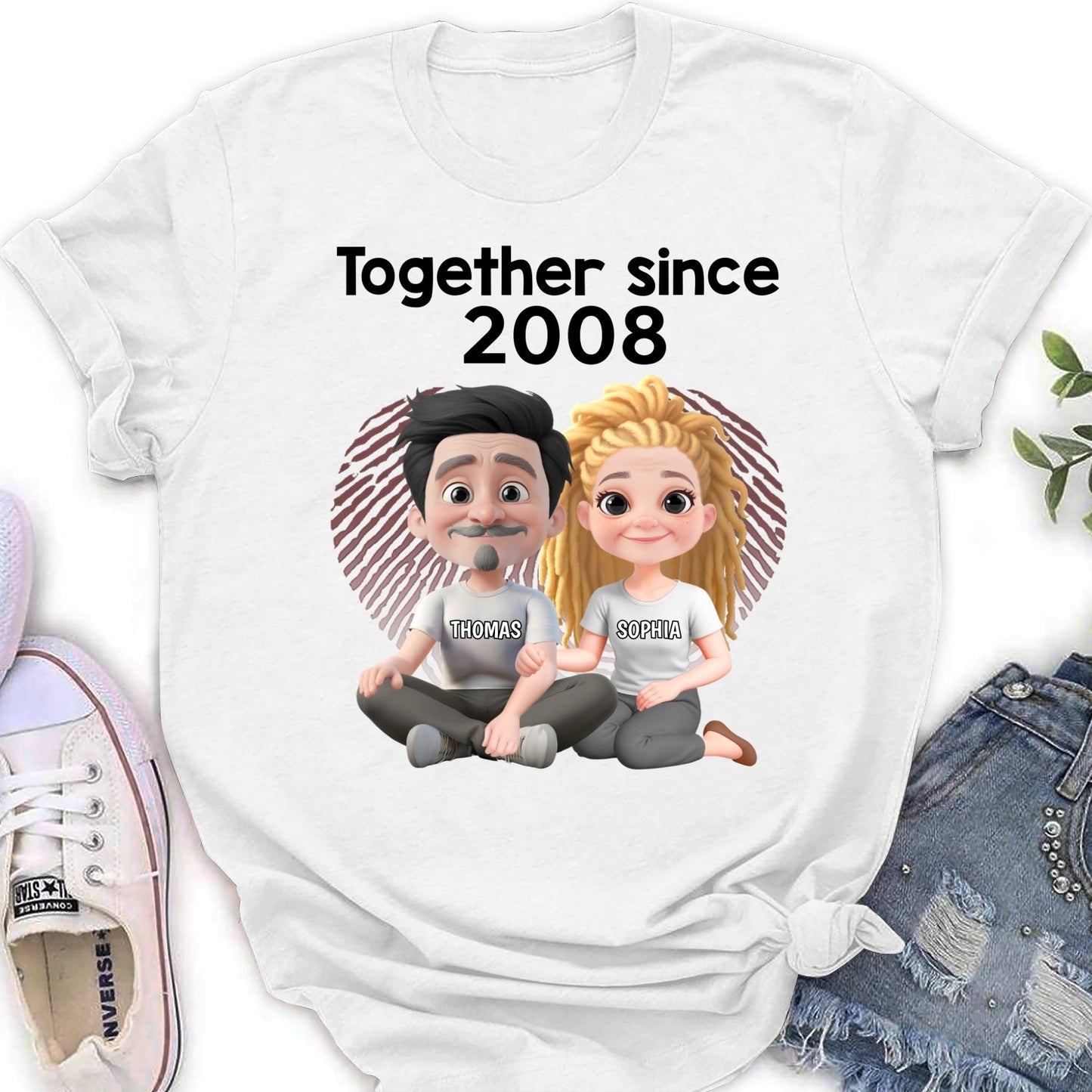 Together Since - Personalized Custom Shirt