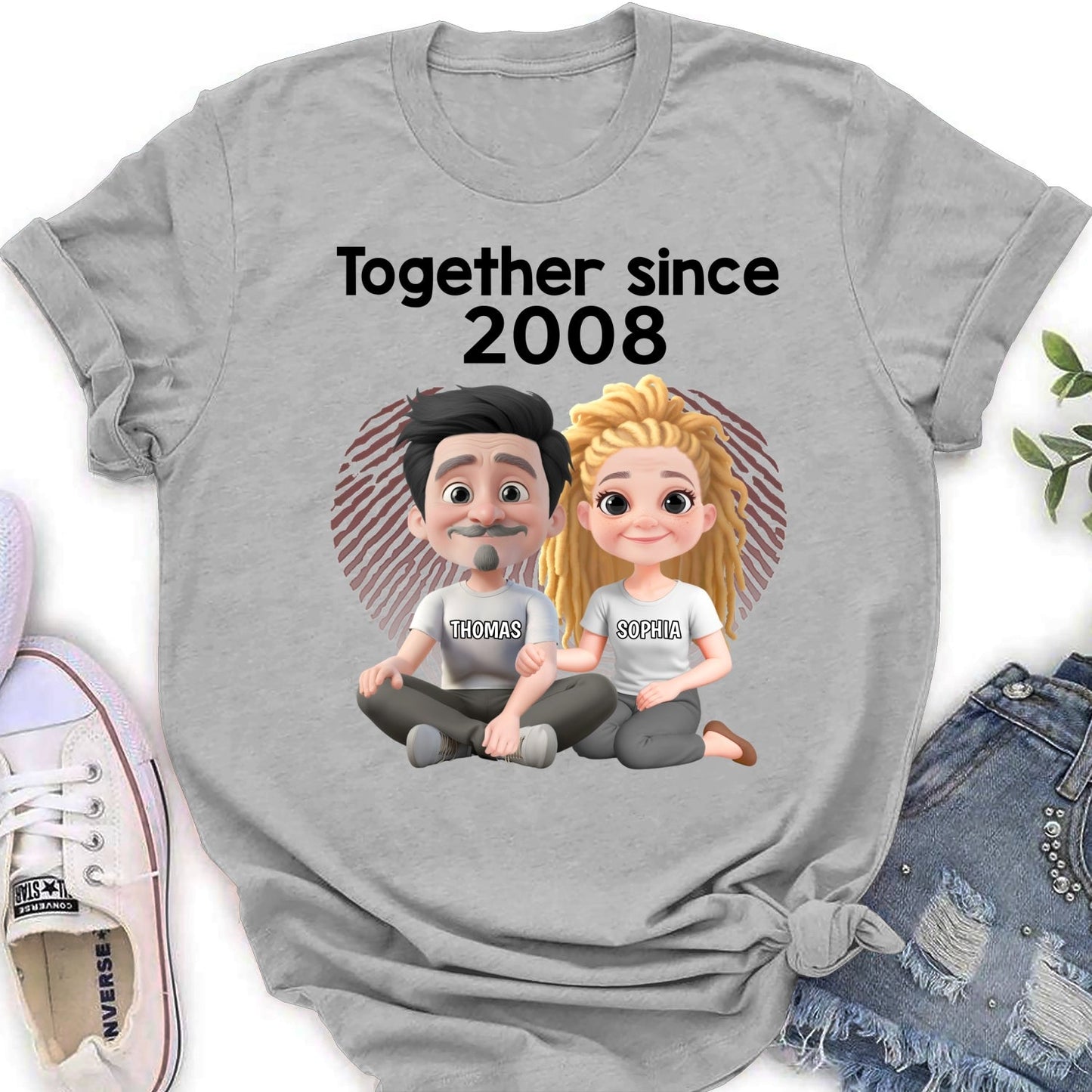 Together Since - Personalized Custom Shirt