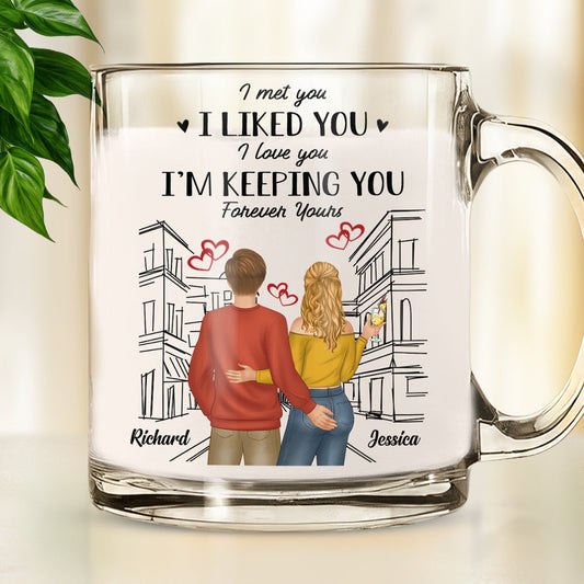 Forever Love You - Personalized Custom Glass Mug