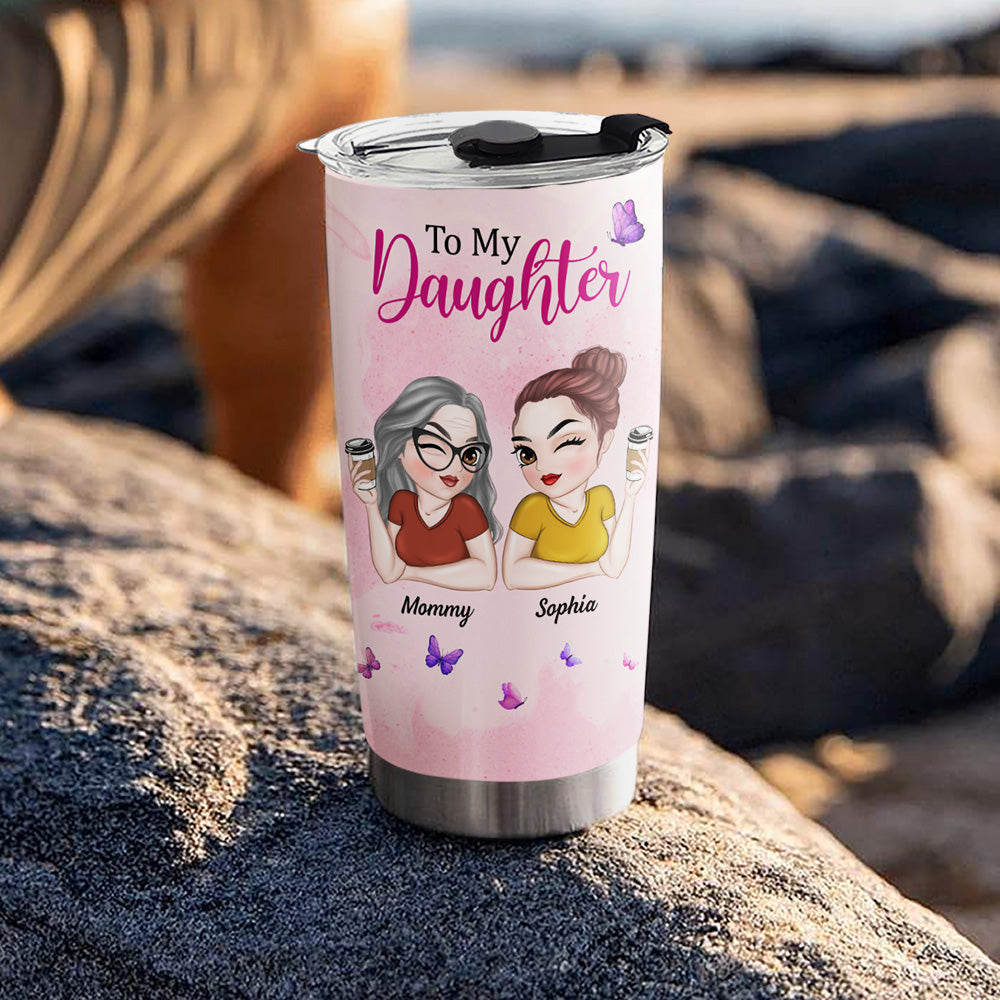 Listen To Your Heart - Personalized Custom Tumbler